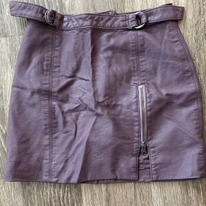 Free People Purple Women's Skirt